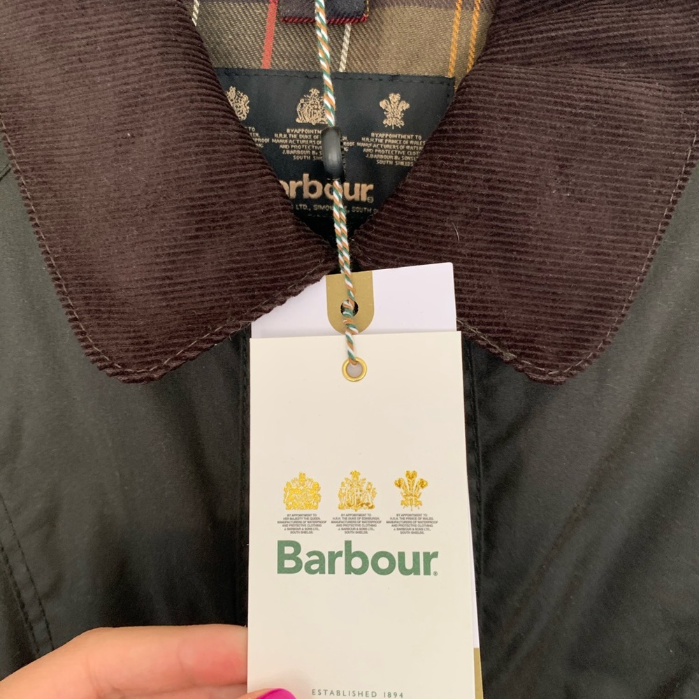 Brand New Barbour Beadnell Olive Jacket